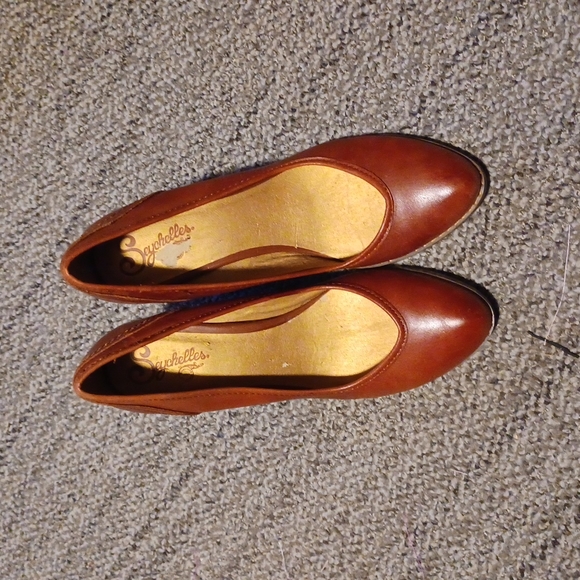 Seychelles Shoes - Seychelles Women's Brown Leather Pumps